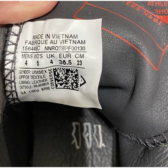 Converse Chuck Taylor Women 6 EU 36.5 Green Knit High Top Comfort Lace Up - Picture 6 of 7